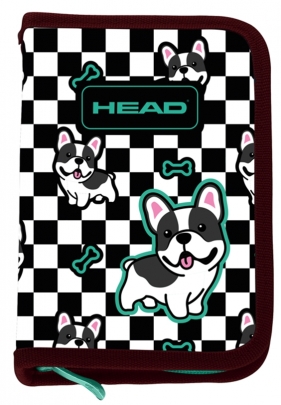 Head, Piórnik pojedynczy dwuklapkowy bez wyposażenia - Cute Puppy, AC1