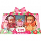BEPPE Lalki 30 cm z owocami (12386)