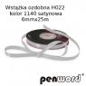 Wstążka ozdobna H022 kol.1140 satyna 6mmx25