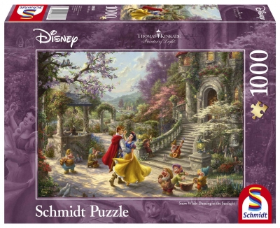 <img src='https://webimage.pl/pics/683/3/d4001504883683.jpg' style='height:440px' /> Puzzle 1000 SQ T. Kinkade Królewna krasnoludki 110753