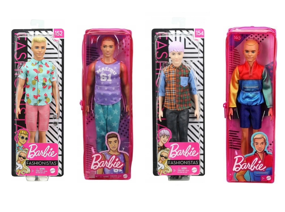 Barbie Fashionistas: Stylowy Ken (DWK44)