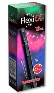 Długopis Penmate Flexi Alpha czarny (12szt)