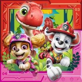 Ravensburger, Puzzle 3x49: Psi Patrol i dinozaury (12004368)