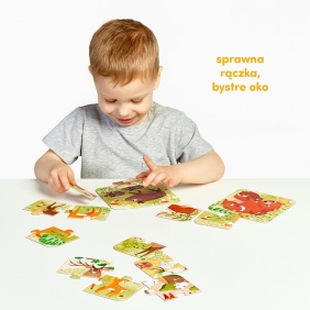 Czuczu: Układam Leśne zwierzęta dla dzieci 2+