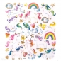 Naklejki - jednorożce 31szt