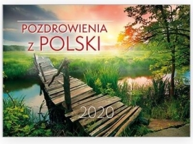 Kalendarz 2020 Ścienny - Pozdrowienia z Polski