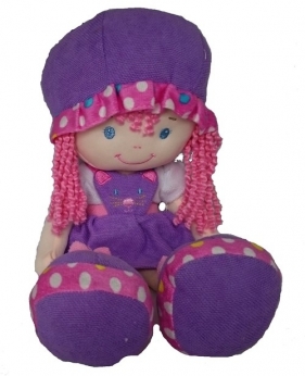 Lalka Martyna fioletowa 35 cm - <br />