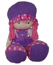 Lalka Martyna fioletowa 35 cm - <br />