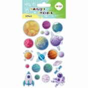 Naklejki Planets 10x20cm HAPPY COLOR