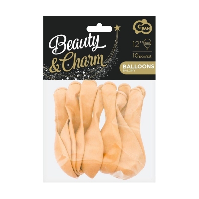 Balon gumowy Godan Beauty&Charm makaronowe łososiowe 10szt. (CB-1KLO)