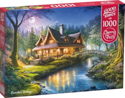 <img src='https://webimage.pl/pics/684/0/d5903728730684.jpg' style='height:440px' /> Puzzle 1000 CherryPazzi Forester's Cottage 30684
