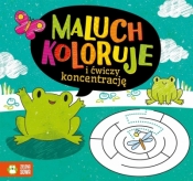 Maluch koloruje i ćwiczy koncentrację - Opracowanie zbiorowe