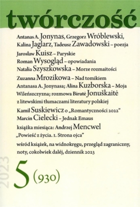 Twórczość 5/2023 - Opracowanie zbiorowe