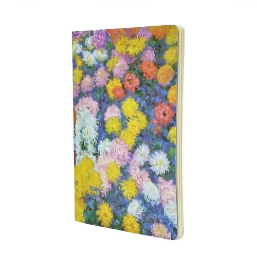 Zeszyt Paperblanks Monet Chrysantemus A4 w linie