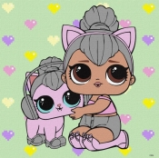 Malowanie po numerach - L.O.L. Surprise! 40x40cm
