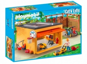 Playmobil City Life: Garaż z miejscem na rower (9368)