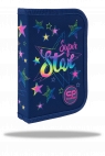 Coolpack, Piórnik jednoklapkowy bez wyposażenia Clipper - Stars (F076960)