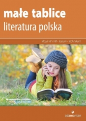 Małe tablice Literatura polska 2019