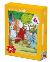 Puzzle 100 - Święta Rodzina w Nazarecie (Uszkodzone opakowanie)