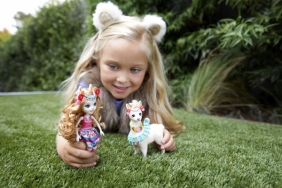 Enchantimals: Lalka + duże zwierzę lama
