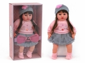 Lalka dziewczynka 45cm z polskim dźwiękiem