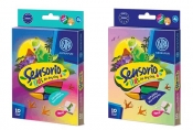 Sensorio Kids, Lekka masa plastyczna Dinozaury, 10 kolorów