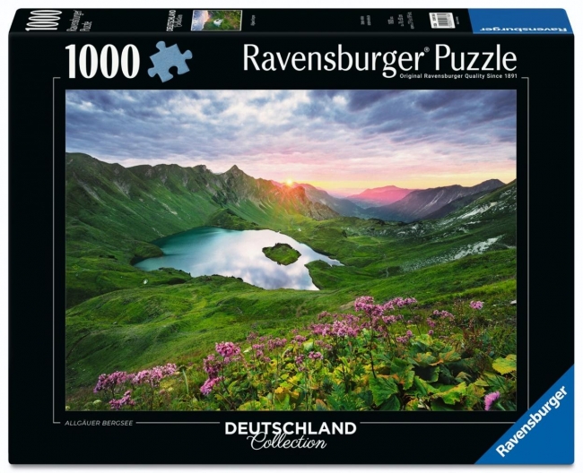 <img src='https://webimage.pl/pics/684/7/d4005555017684.jpg' style='height:440px' /> Puzzle 1000 Allgu Mountain Lake