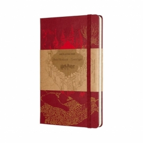 Notes linia L Harry Potter, bordowy