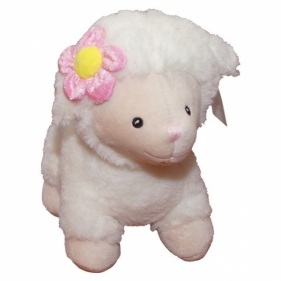 Maskotka Owieczka Różyczka stojąca 23 cm (4868)