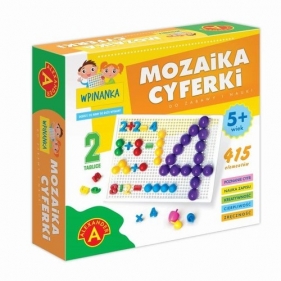 Wpinanka-Mozaika cyferki