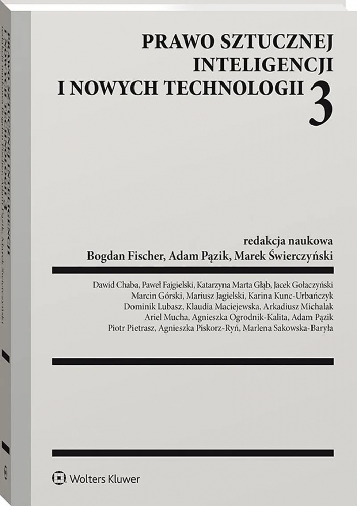 Prawo sztucznej inteligencji i nowych technologii 3