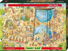Heye, Puzzle 1000: Funky Zoo - część XI - Pustynne ZOO (30013) - Marino Degano