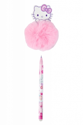 Coolpack, Długopis wymazywalny Fluffy Hello Kitty - Pink 1, 1 szt (10685PTR)