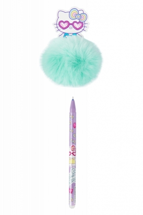Coolpack, Długopis wymazywalny Fluffy Hello Kitty - Pink 1, 1 szt (10685PTR)