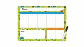 Planer magnetyczny tygodniowy z markerem Pady