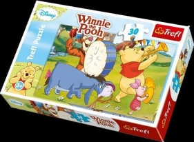 Puzzle Kubuś Puchatek Wesołe zabawy 30 (18168) - <br />