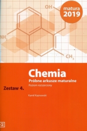 Chemia Próbne arkusze maturalne Zestaw 4 Poziom rozszerzony - Kaznowski Kamil