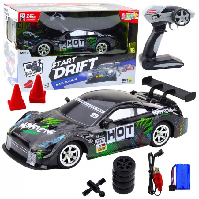 Wyścigówka do driftu R/C 30km/h 1:16