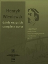 Legenda nuty na skrzypce i orkiestrę op. 17 Henryk Wieniawski