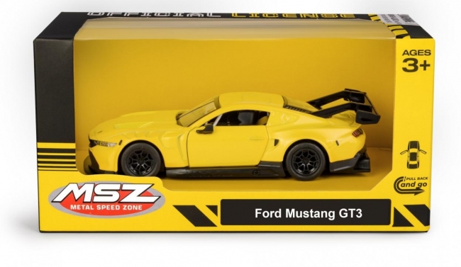 Ford Mustang GT3 Yellow