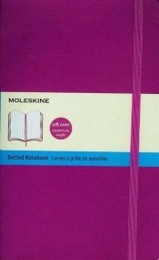 Notes L Moleskine Classic w kropki orchidea - <br />
