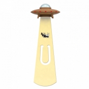 UFO - złota zakładka do ksiązki w etui