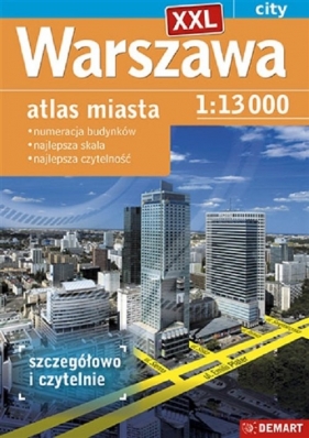 Warszawa XXL atlas miasta