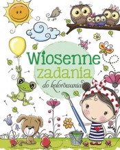 Wiosenne zadania do kolorowania - Opracowanie zbiorowe