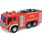 Straż pożarna Auto na radio ze światłem 1:16