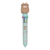 Pusheen Długopis wielokolorowy z figurką 3D