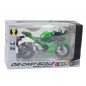 Motocykl metalowy ze światłem i dźwiękiem 1:12
