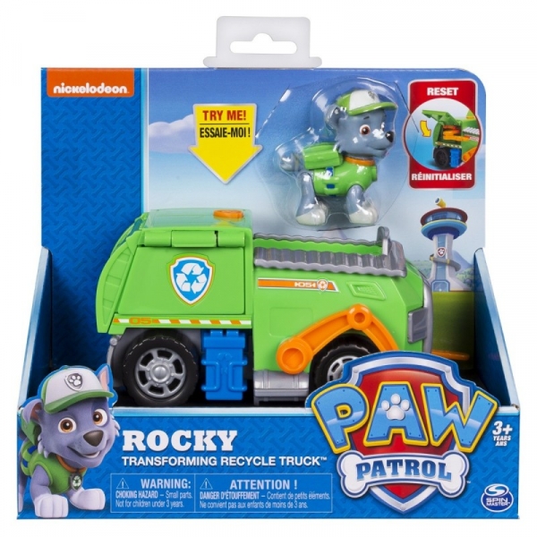 Pojazd z figurką Psi Patrol, Rocky (6022627/20101573)