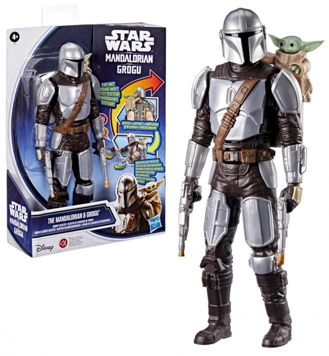 <img src='https://webimage.pl/pics/686/1/d5010996361028.jpg' style='height:440px' /> Star Wars - Bounty Blaster Mandalorianin i Grogu