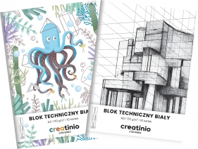 Blok Techniczny Creatinio A3/10k - biały, 1 szt